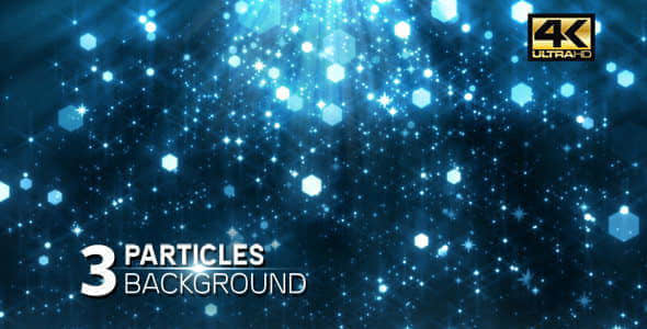 视频素材：星光粒子闪烁背景素材 Particle 4K-精品资源站
