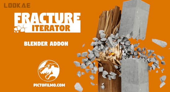 Blender插件-三维模型破碎模拟工具 Fracture Iterator v1.6.0-精品资源站