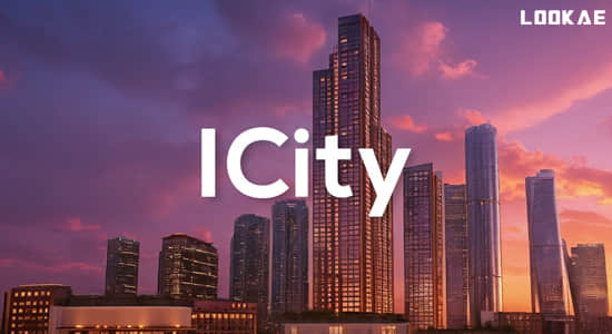 Blender插件-一键生成三维城市建筑道路程序化资产预设 ICity V1.0.3+使用教程-精品资源站
