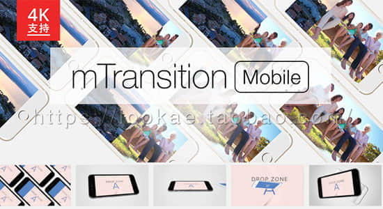 FCPX转场插件：50个苹果手机手势切换转场 mTransition Mobile-精品资源站
