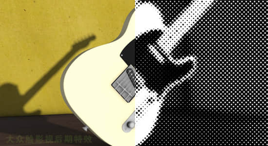 AE插件-黑白圆点填充半调风格特效m’s Halftone v1.4.8 Win/Mac-精品资源站