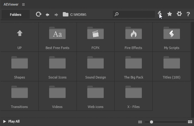 AE脚本-超强功能多格式AE资源媒体管理预览应用工具神器 AEViewer v1.7.1 Win/Mac + 使用教程