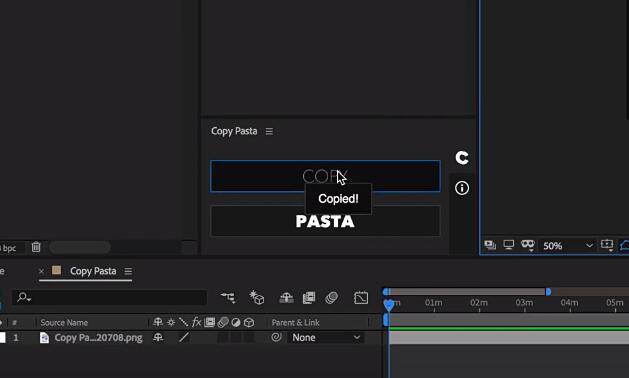 AE跨软件快速复制粘贴图形图片脚本 Copy Pasta v1.5.5 Win/Mac+使用教程