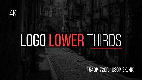 FCPX插件-24个LOGO标志文字标题字幕条动画 Logo Lower Thirds-精品资源站