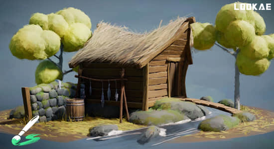 Blender插件-3D笔触笔刷风格化绘制工具 Brushstroke Tools v1.0.2-精品资源站