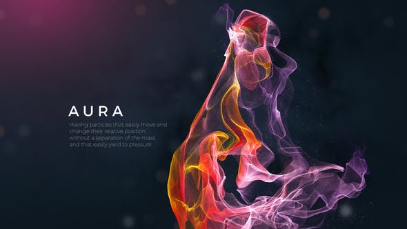 AE模板-抽象Plexus点线粒子梦幻背景文字标题开场片头 Aura Inspiring Titles-精品资源站