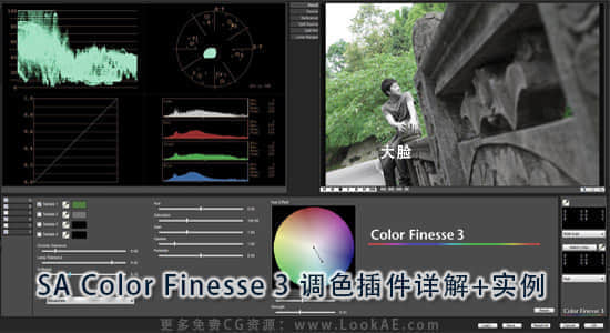 Premiere/AE 高级调色插件：Synthetic Aperture Color Finesse Pl v3.0.14（完整版）-精品资源站