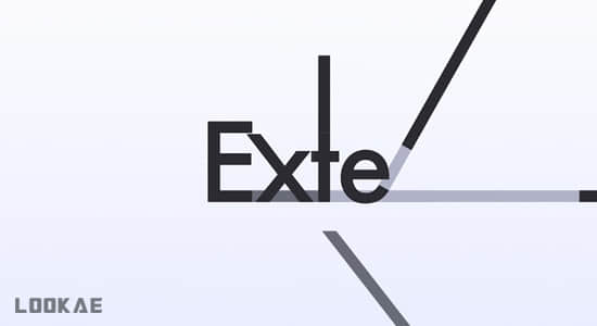 AE脚本-路径延长拉伸扩展工具 Exte V1.0 Win/Mac-精品资源站