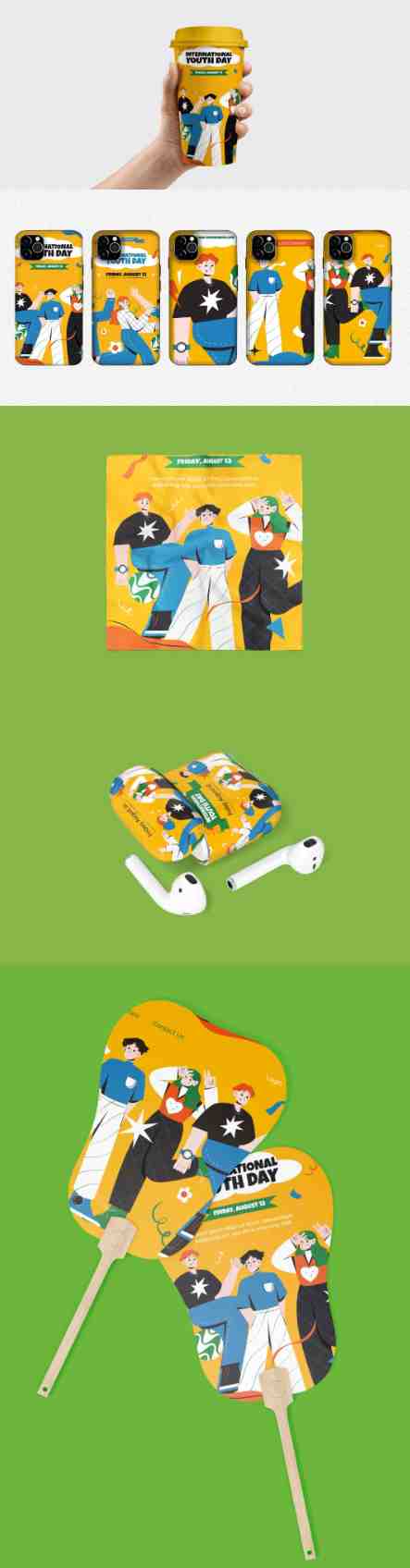 PS样机 高端文创品牌周边智能样机一键替换