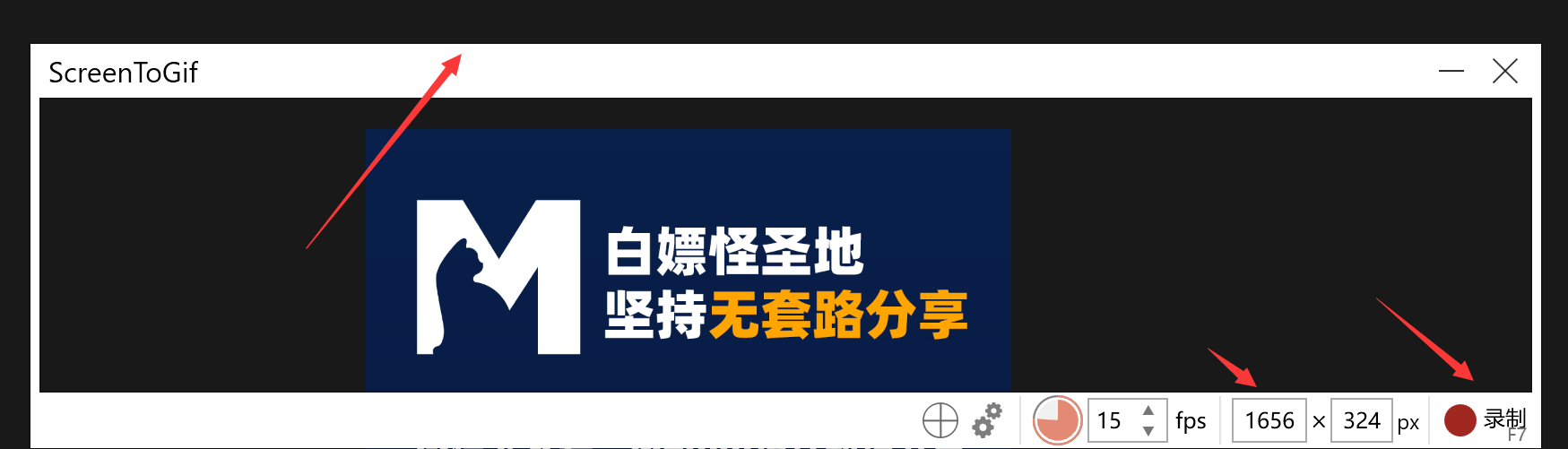 最好用的录屏软件ScreenToGif!