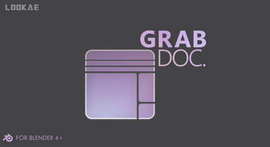 Blender插件-快速实时创建纹理贴图工具 GrabDoc V1.4+使用教程-精品资源站