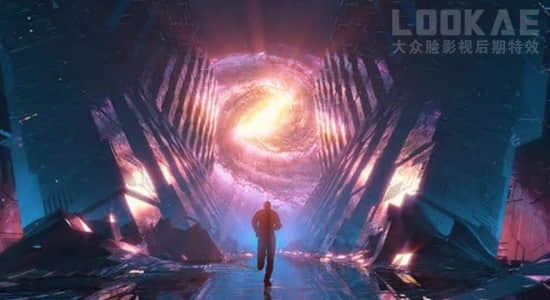 AE/C4D教程-三维科幻空间循环场景动画 Skillshare – Create a Sci-Fi Space Loop in Cinema 4D and After Effects-精品资源站