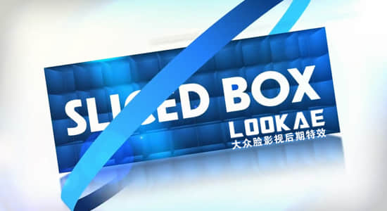 Ae脚本-三维方块盒子生成动画 Sliced Box v2.52 + 使用教程-精品资源站