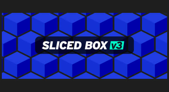 AE脚本-三维方块盒子动画生成工具 Sliced Box v3.20-精品资源站